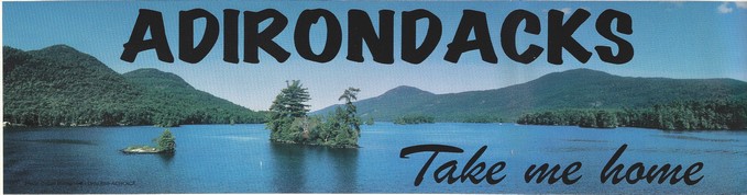 Adirondacks Bumper Sticker